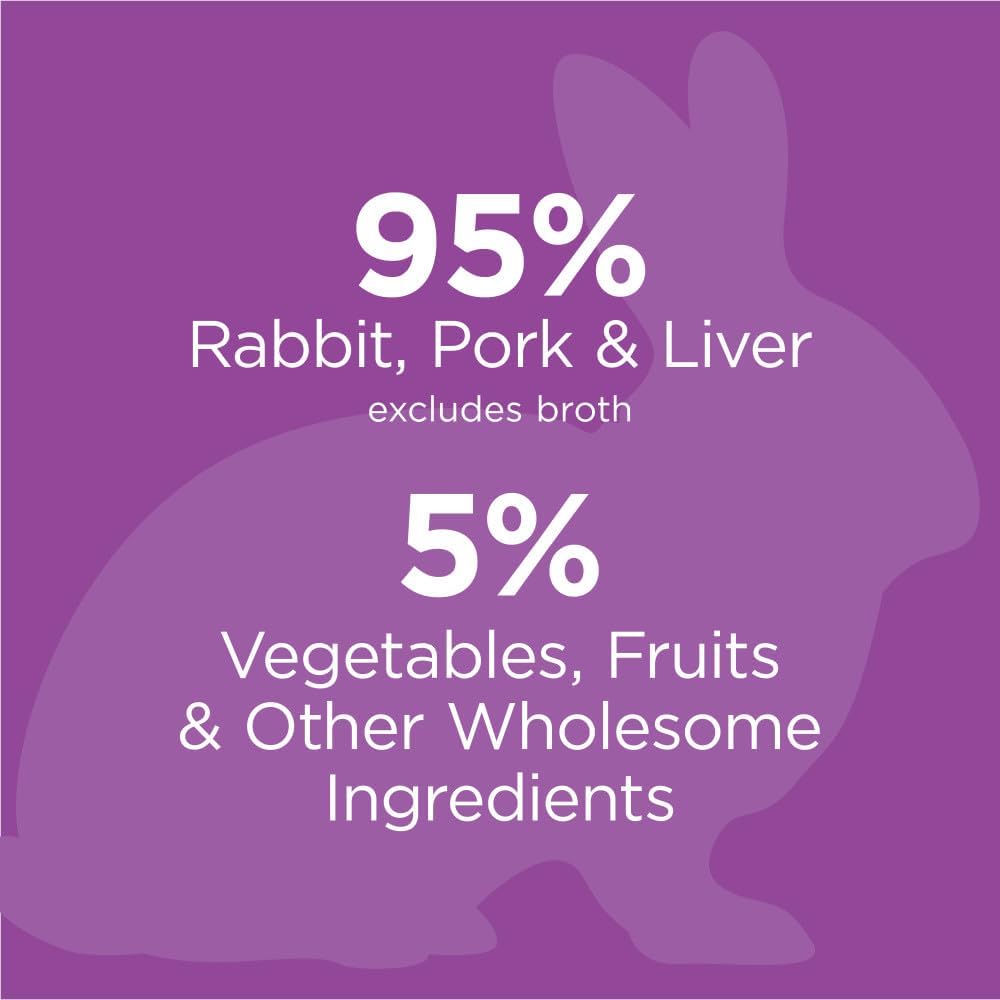 Instinct Original Grain Free Real Rabbit Recipe Natural Wet Canned Cat Food by Nature's Variety
