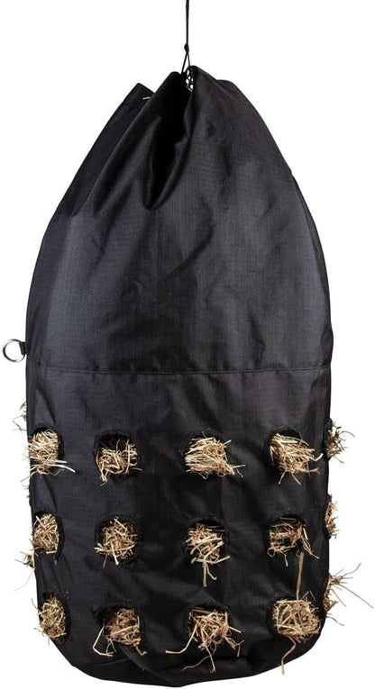 Dura-Tech Full Bale Hay Sack | Color Black | Horse Stable Essential | Full Bale Capacity | Slow