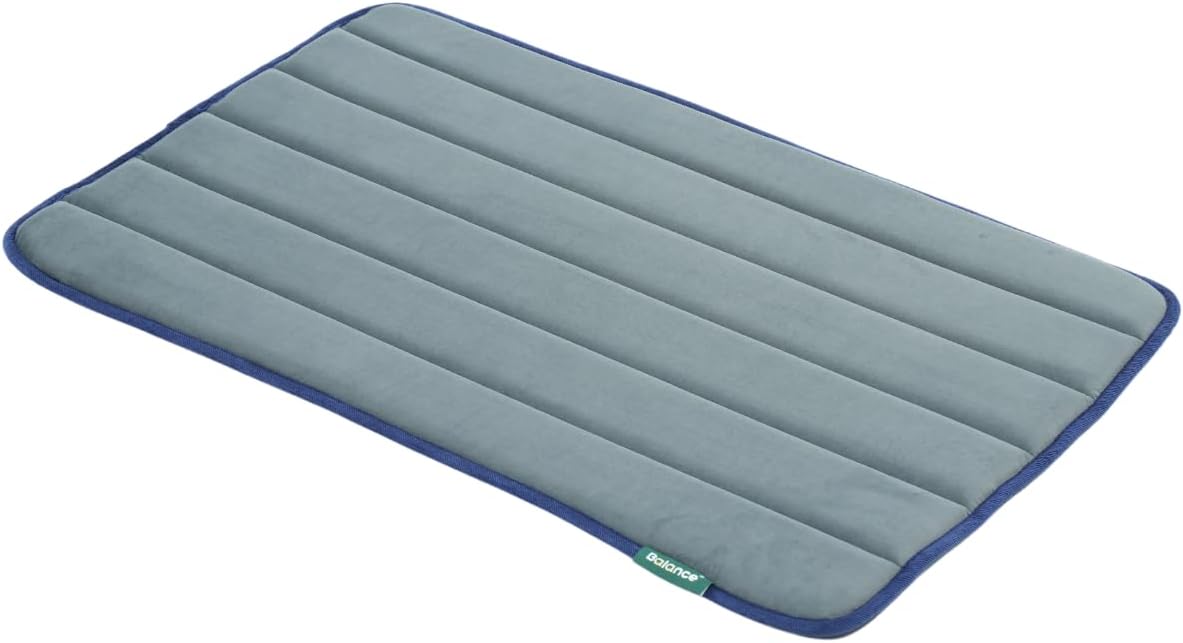 BALANCE Dog Crate Pad, Dog Foam Crate Mat Kennel Pad, Washable Water-Resistant Pet Bed Flat Dogs