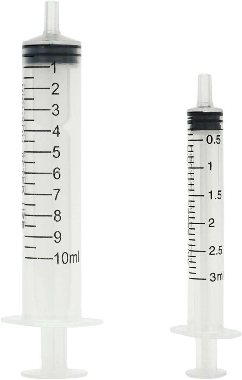 Professional Reusable Puppies Feeding Syringes for Newborn Kittens, Puppies, Pets, Wildlife