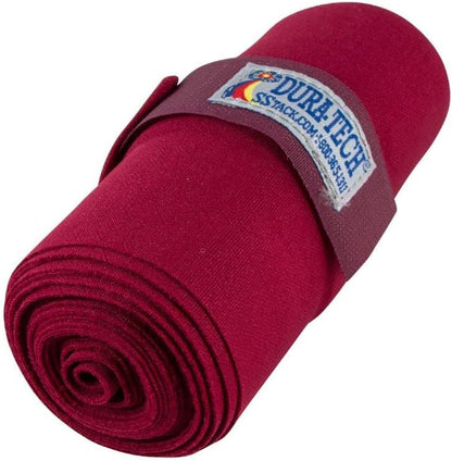Dura-Tech Standing Wraps for Horses | Color Burgundy | Optimal Comfort & Support | Ideal for