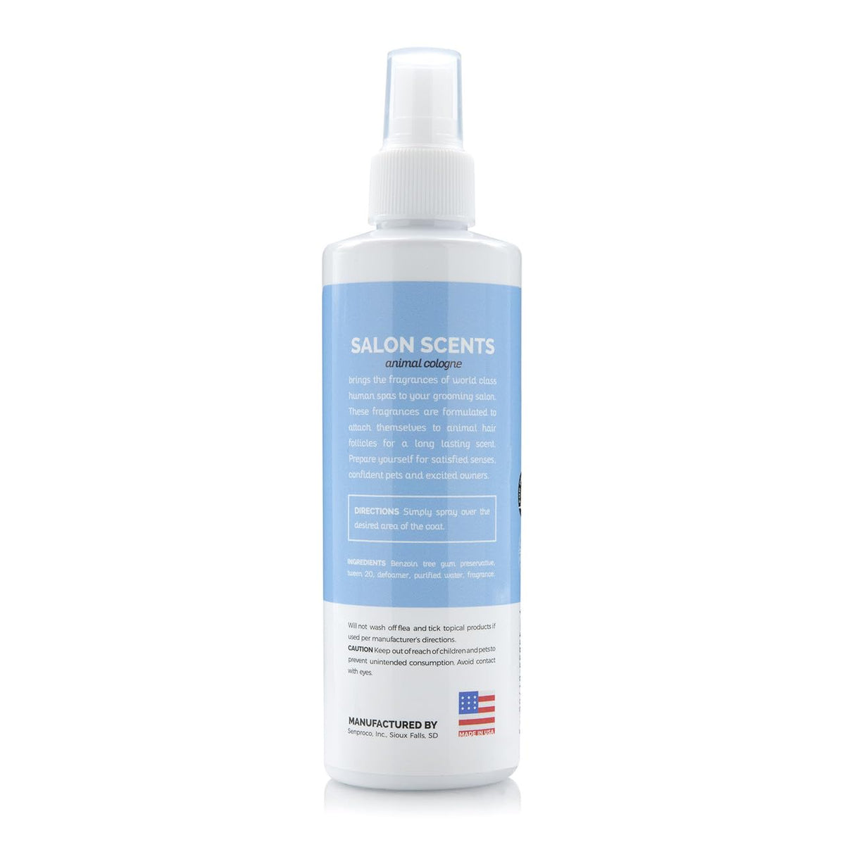 Bark2Basics Salon Scents Pet Grooming Cologne - 8 oz, Natural Professional Groomer Perfume for Dogs