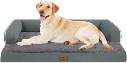 Large Dog Bed Orthopedic Washable - Memory Foam - XXL Large Big Dogs - Beds Bolster Pet - Couch