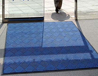 M+A Matting WaterHog Diamond | Commercial-Grade Entrance Mat with Rubber Border – Indoor/Outdoor