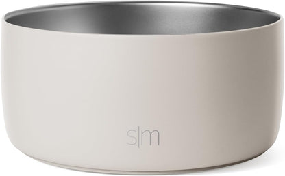 Simple Modern Stainless Steel Pet Water Bowl for Dogs & Cats | Reusable Insulated Stainless Steel