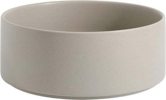 Non-Slip 8.2inch Ceramic Dog Food and Water Bowl for Large Breed Dogs, Pet Bowl for Replacement