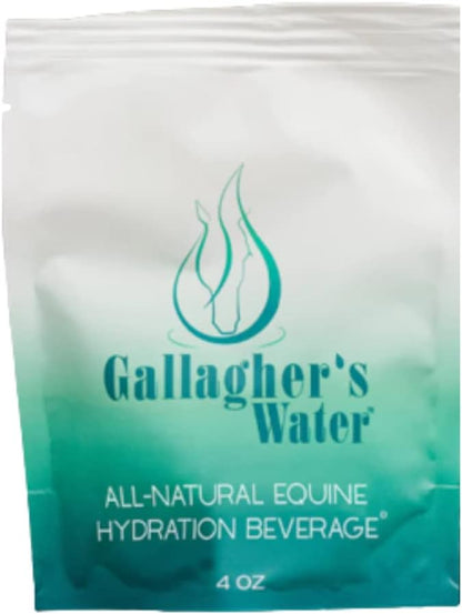 Gallagher's Water 120 Pack All-Natural Patented Equine Hydration Treat - Enhancement Powder Mix