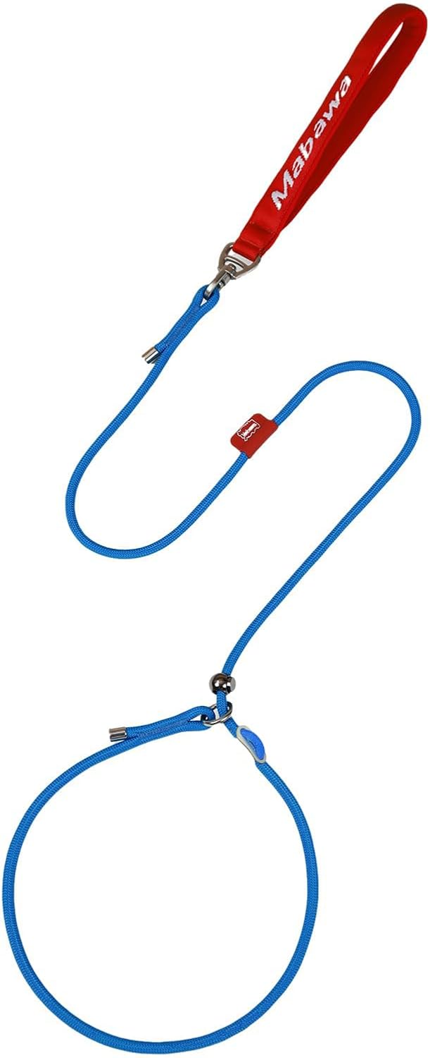 Dog Anti-Slip Leash 5FT with Metal Stopper - Durable No-Pull Training Lead for Small, Medium &