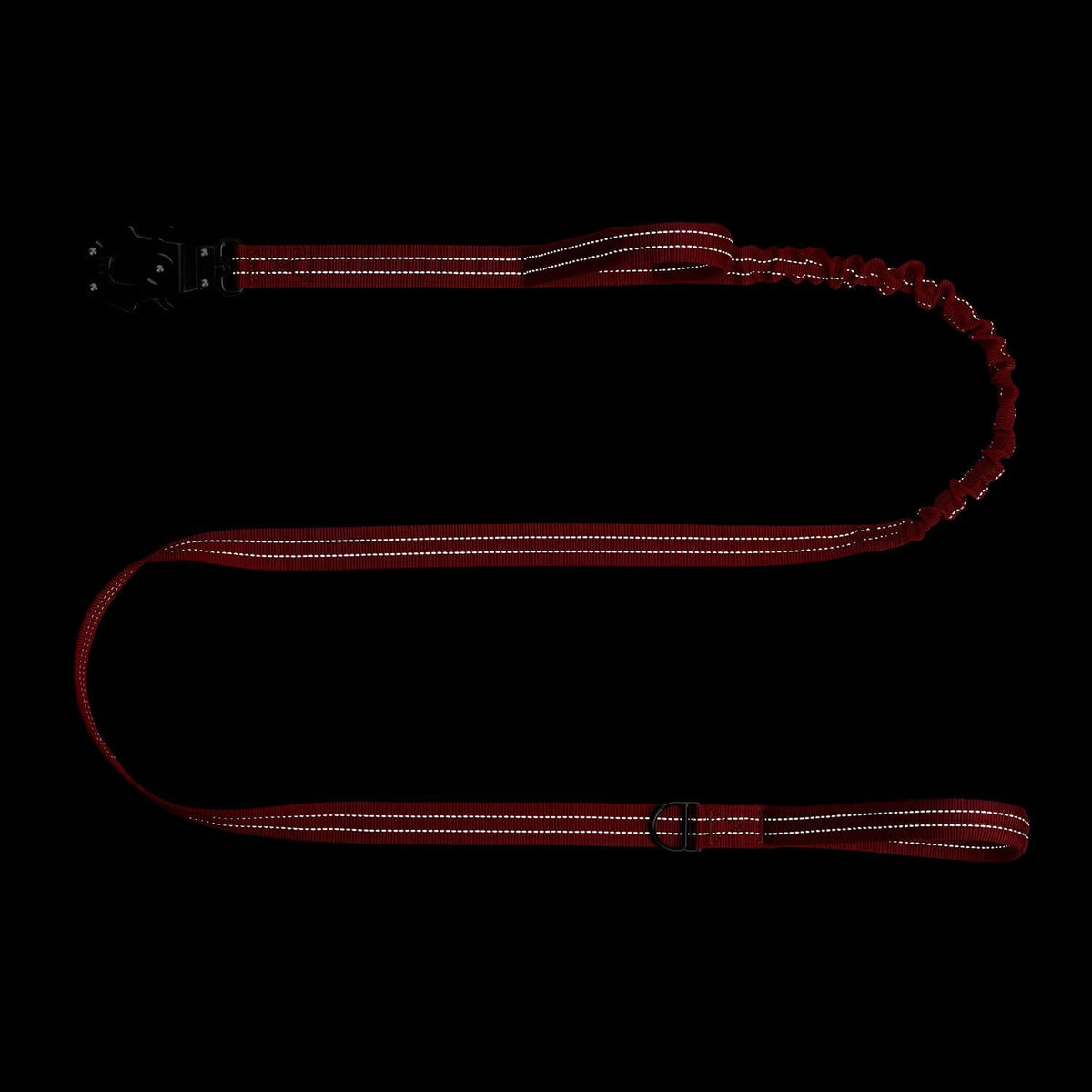 ICEFANG Tactical Dog Leash,K9 Training Walking Bungee Lead with 2 Control Handle,Heavy Duty Quick