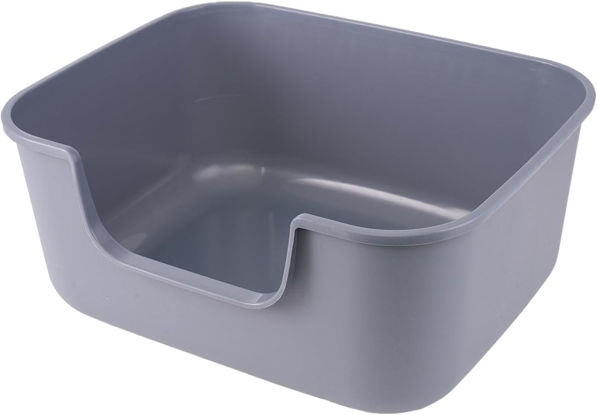 Large Cat Litter Box with High Sides,Cat Boxes for Indoor Cats,Cat Litter Pan for Kitty,Litter Box