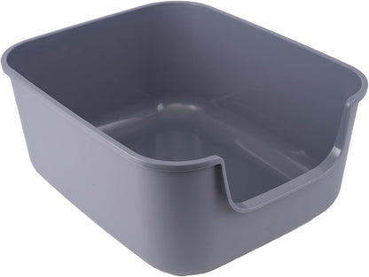 Large Cat Litter Box with High Sides,Cat Boxes for Indoor Cats,Cat Litter Pan for Kitty,Litter Box