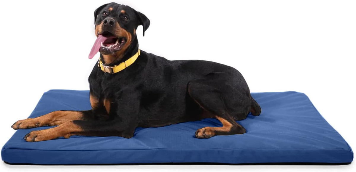 K9 Ballistics Tough Ripstop Orthopedic Dog Bed - Durable Pad with Washable Cover, for Wire Crates