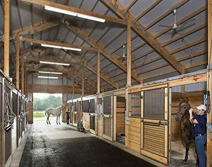 American Floor Mats - Heavy Duty Stall Tiles - Stable/Horse Tiles - Thick, Durable Rubber Flooring