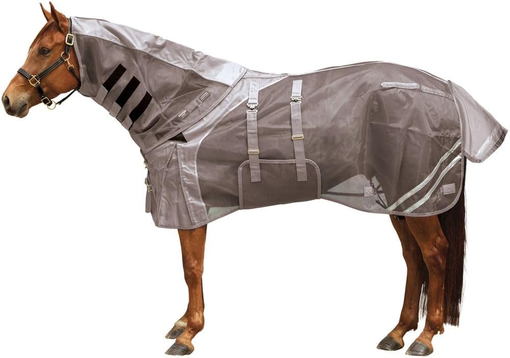 Schneiders Mosquito Mesh II Adjusta-Fit Horse Fly Sheets | Insect & UV Protection for Horses |
