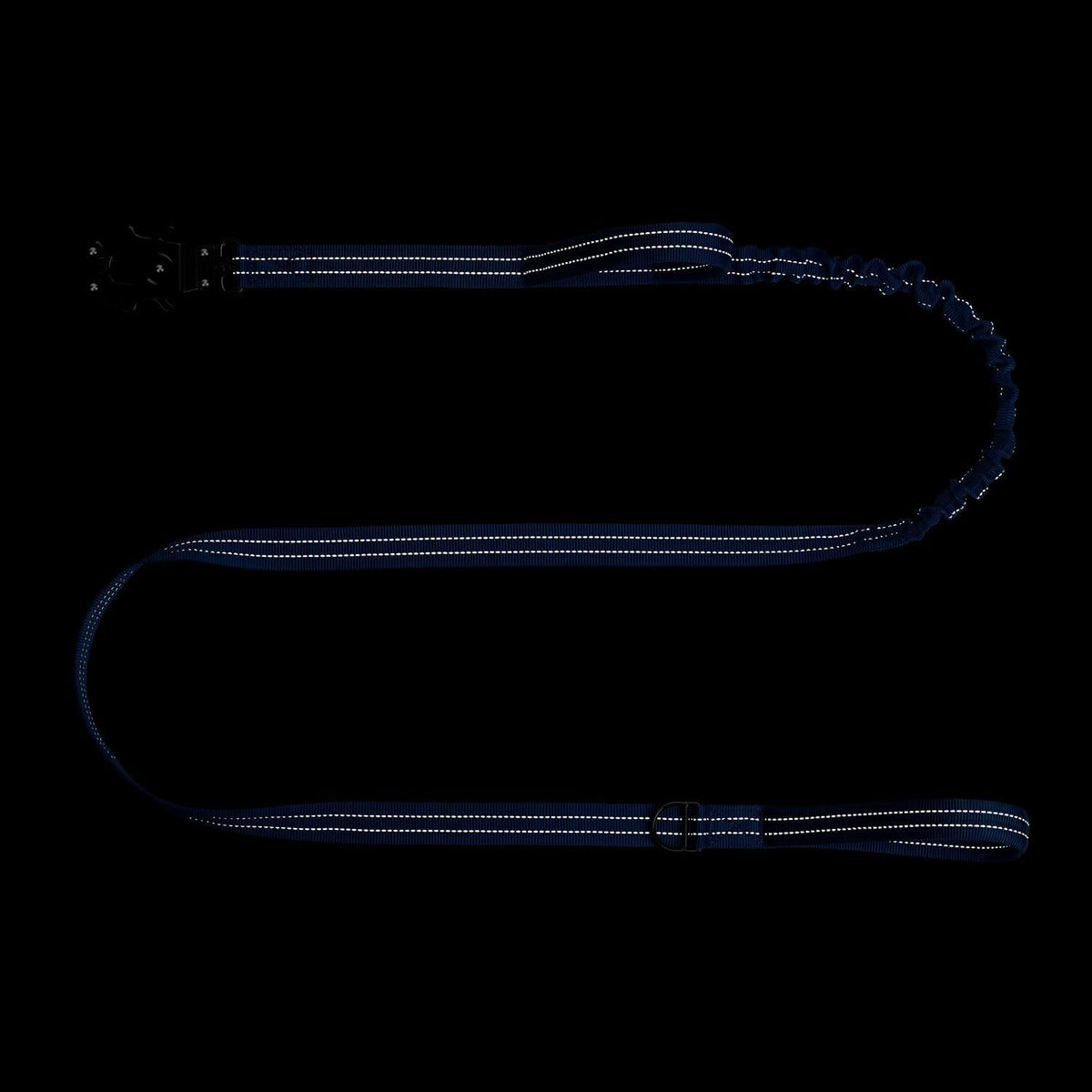 ICEFANG Tactical Dog Leash,K9 Training Walking Bungee Lead with 2 Control Handle,Heavy Duty Quick