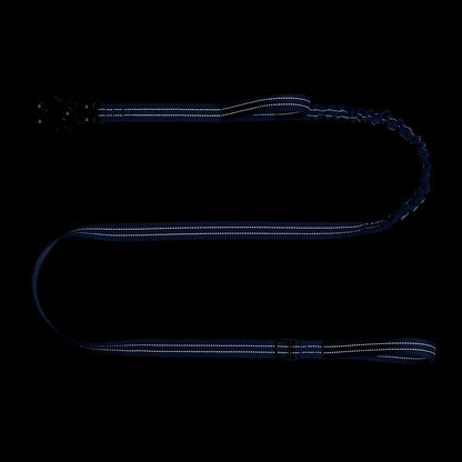 ICEFANG Tactical Dog Leash,K9 Training Walking Bungee Lead with 2 Control Handle,Heavy Duty Quick