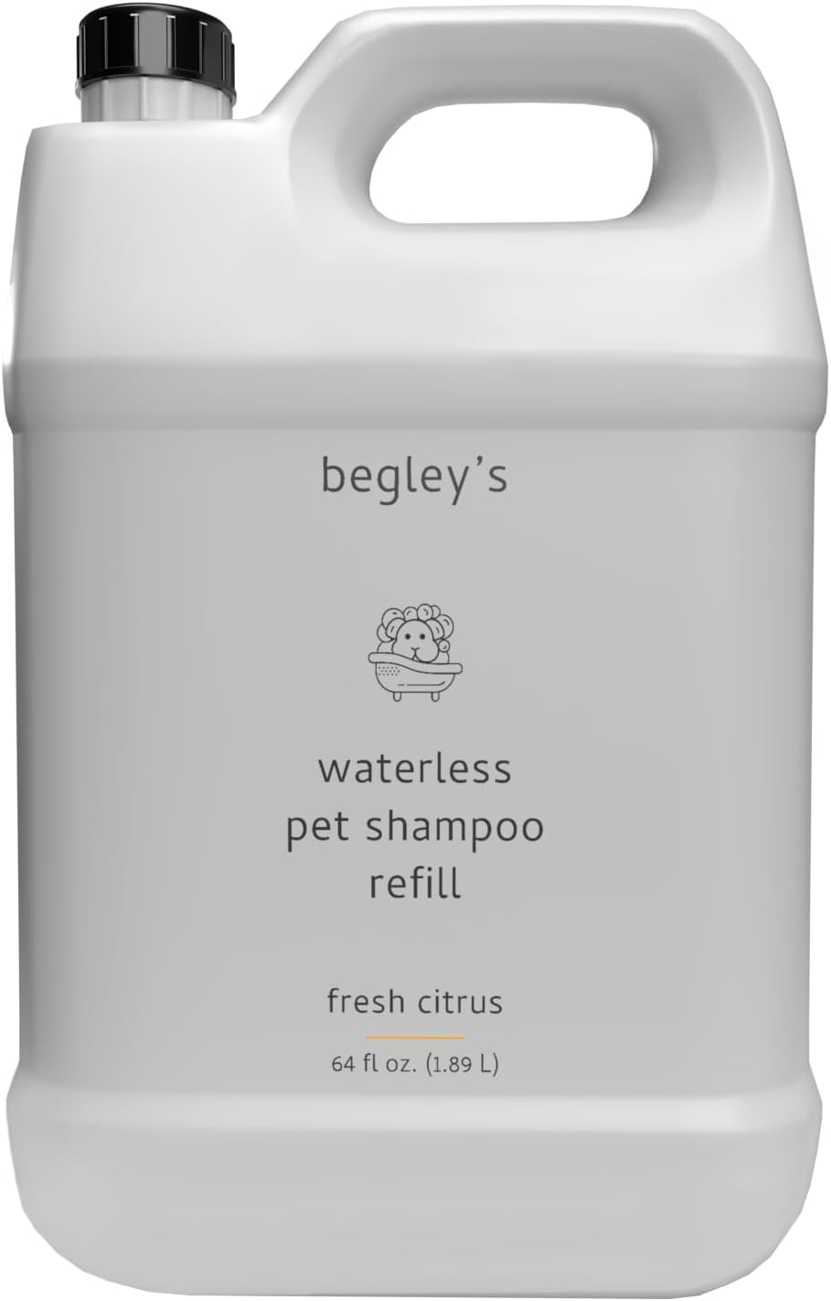 Begley's No Rinse Waterless Pet Shampoo, Bathless Cleaning, Deodorizing, and Odor Removal for a