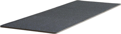 VEVOR 0.56 Inch Thick Gym Floor Mats, 12 Tiles Rubber Top with EVA Foam, 25" x 25" Gym Flooring