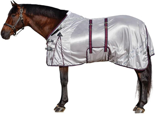 Dura-Tech RipGuard Adjusta-Fit Horse Fly Sheets | Self-Repairing Durability | Enhanced UV & Insect