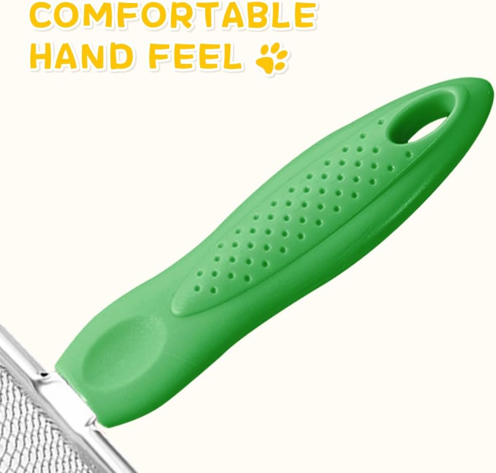 Metal Cat Litter Scoop,Sturdy Litter Cleaner Corner Shovel,Stainless Steel Mesh Litter Shovel,Easy