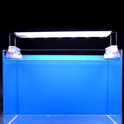 ELEBOX Aquarium Background Blue Black Fish Tank Background Picture 2 Sides Fish Backdrop for