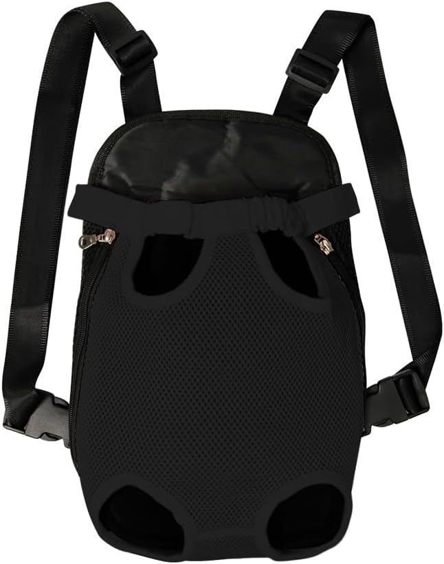 FEimaX Dog Carrier Backpack Pet Legs Out Front Cat Travel Bag, Adjustable Puppy Backpacks Carriers