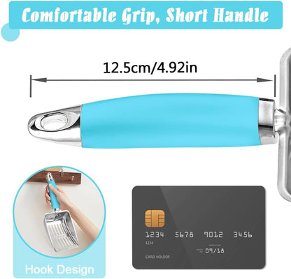 Cat Litter Scoop - Stainless Steel Metal Cat Litter Scoop-Sturdy Mesh Scooper - Mesh Shovel-Easy to