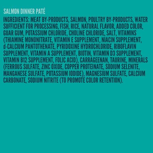A Strong Heart Canned Wet Cat Food, Salmon Dinner Paté - 5.5 oz Cans (Pack of 24), Made in The USA