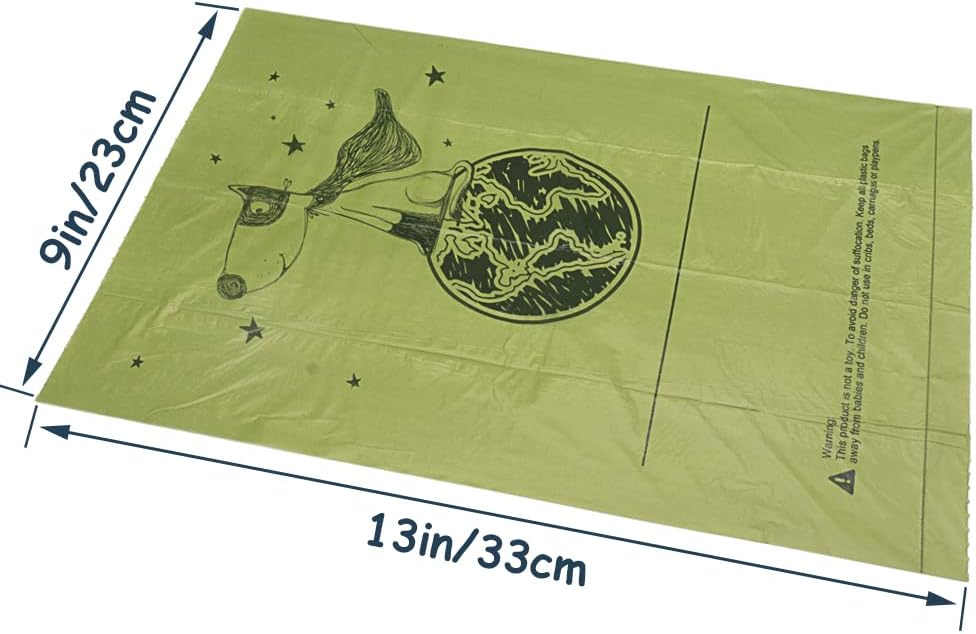 Ley's Dog Poop Bags 135 Count, Biodegradable Poop bags Extra Thick Strong, Eco-Friendly Dog Waste