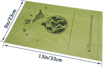 Ley's Dog Poop Bags 135 Count, Biodegradable Poop bags Extra Thick Strong, Eco-Friendly Dog Waste