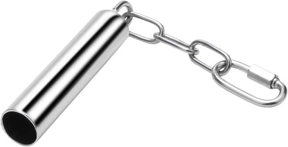 Stainless Steel Bell Toy Bird Cage Hanging Bite Toy for Parrot Parakeet Budgie Cockatiel Conure