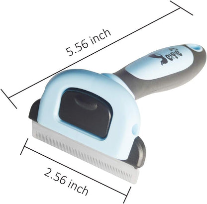 Cat Brush & Cat Comb for Shedding, 2.5inch Blue - Hair Brush for Long Hair and Short Hair, Pet