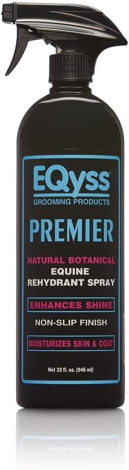 EQyss Premier Equine Horse Spray - Moisturizes Skin and Coat, Enhances Shine and Detangles