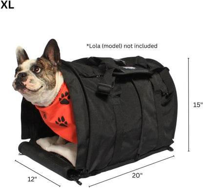 SturdiBag Pro 2.0 Pet Travel Carrier for Cats and Dogs | Soft Sided Pet Carrier Bag with Safety