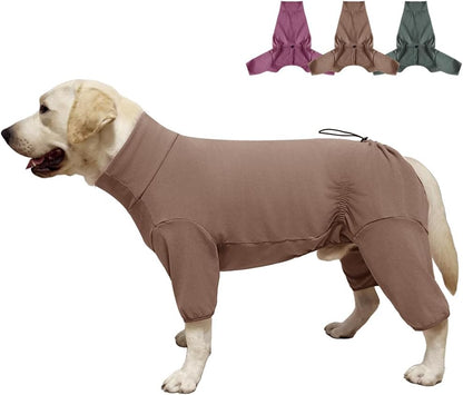 Dog Pyjamas PJS Sweater Clothes and Home Clothing Suitable for Medium to Large Breeds of Dogs, Dog