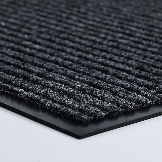 Front Door Mat Outside Entrance, 96" x 48" Sturdy Indoor Outdoor Mats for Entryway, Low Profile