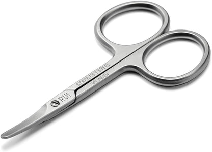 Rui Smiths Pro Precision SafeEdge Nail Scissors | Stainless Steel Manicure Pedicure Trimmer Cutter