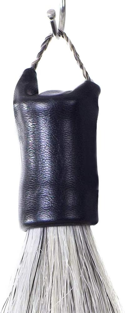 Horse Tail Extensions with Braided Horsehair Loop, Blunt Cut Bottom, 34-36 inches Long and 1 lb