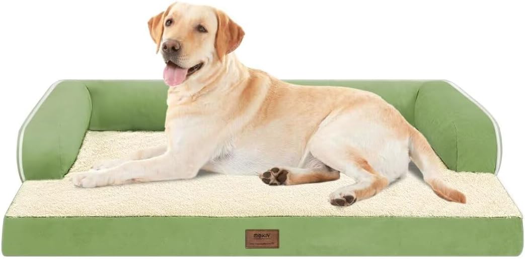 Large Dog Bed Orthopedic Washable - Memory Foam - XXL Large Big Dogs - Beds Bolster Pet - Couch