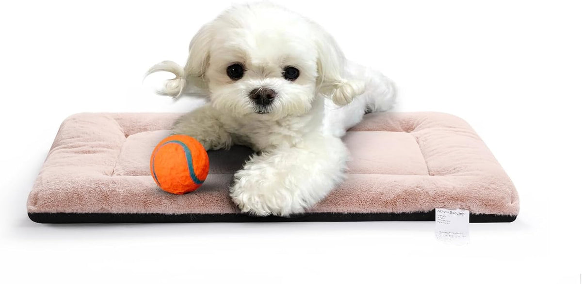 Dog Beds Crate Pad for Extra Small Dogs Ultra Soft Dog Crate Bed Washable & Anti-Slip Kennel Pad