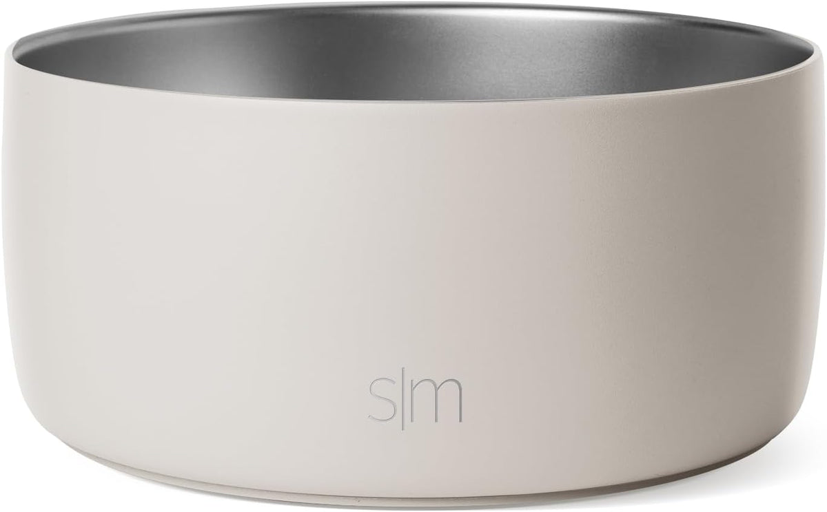 Simple Modern Stainless Steel Pet Water Bowl for Dogs & Cats | Reusable Insulated Stainless Steel