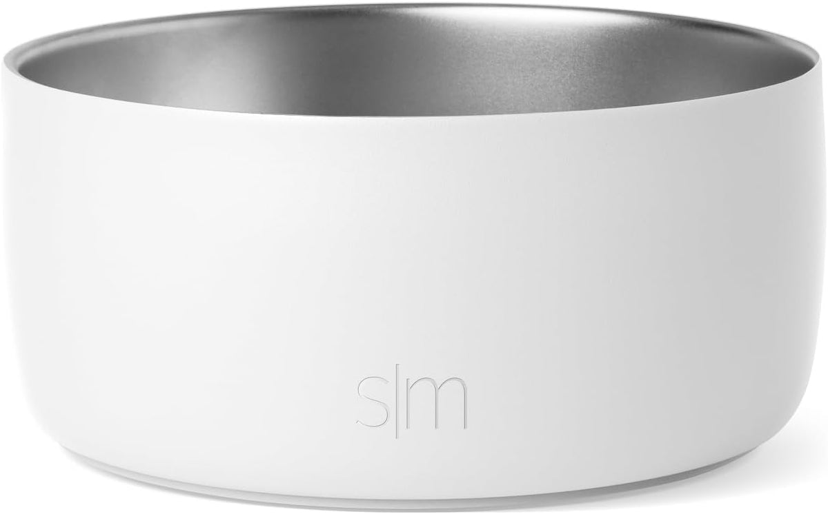 Simple Modern Stainless Steel Pet Water Bowl for Dogs & Cats | Reusable Insulated Stainless Steel