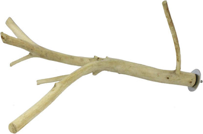 Multi-Branch Perch (Medium) - Durable Natural Climbing Branch Perch Cage Accessory - Sugar Gliders