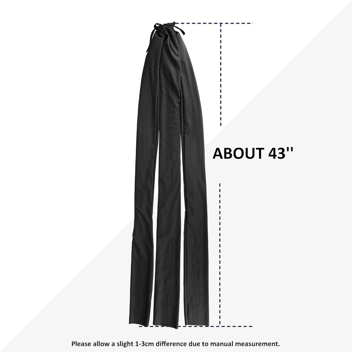 Harrison Howard 3 Tube Stretchy Fabrics Adjustable Closure Lightweight Horse Tail Bag for Horses