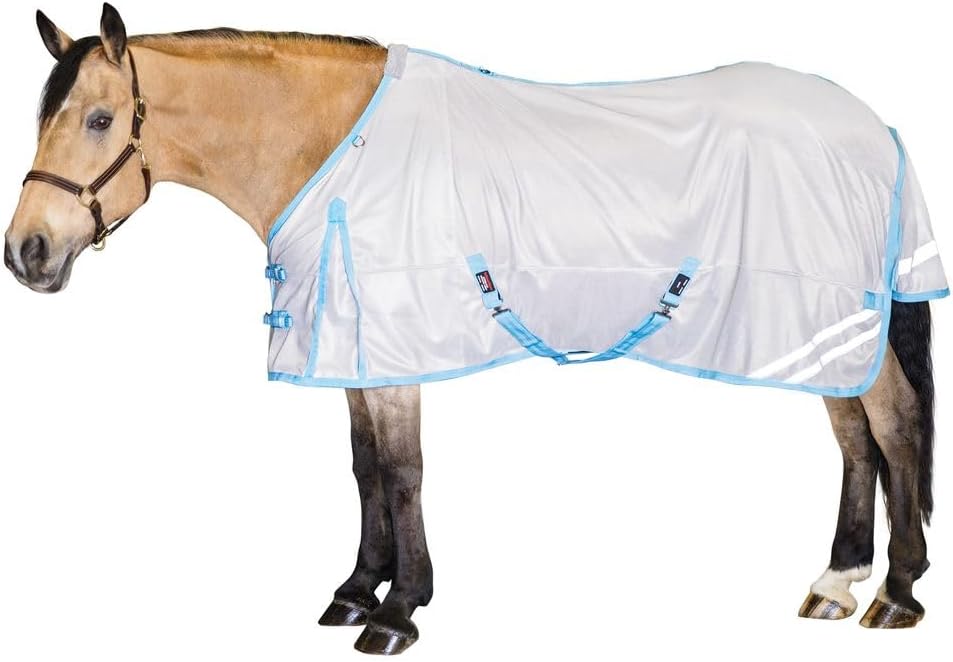 Schneiders Cooling Soft Interlock Mesh II Horse Fly Sheets | 300D Cooling Fabric | 80% UV