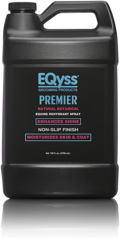 EQyss Premier Equine Rehydrant Spray - Moisturize Horse's Skin & Coat, Add Shine, Detangle, Repel