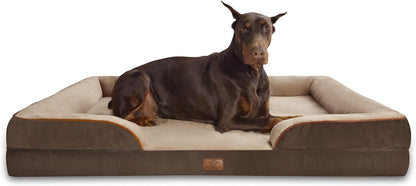 Bedsure XXL Orthopedic Dog Bed for Extra Large Dogs - Washable Giant Dog Cat Bed Waterproof