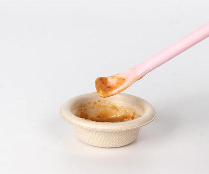 2Pcs Reptile Powder Fruit Mixing Stirring Food Feeding Spoon fit Crested Gecko Gargoyle Bearded