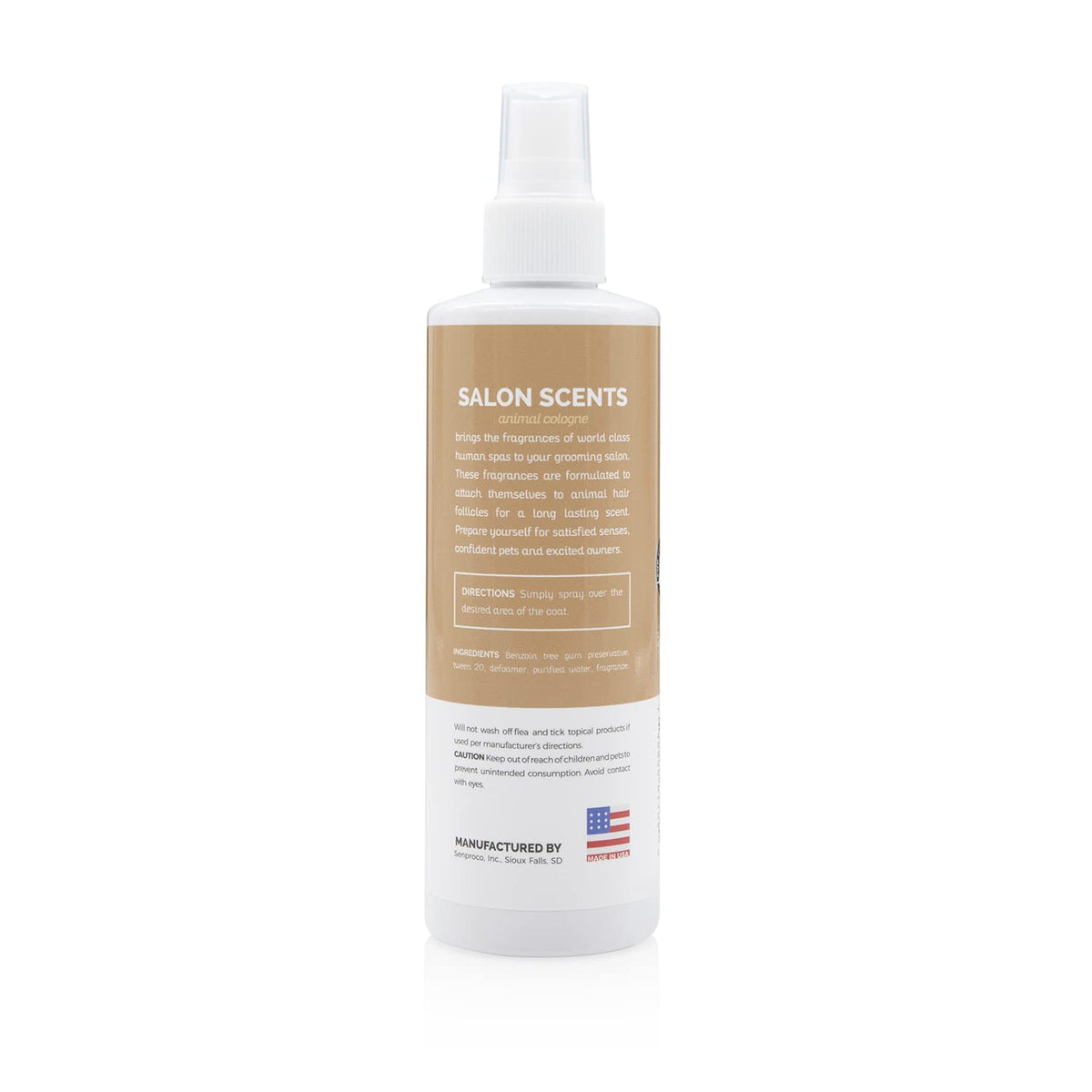 Bark2Basics Salon Scents Pet Grooming Cologne - 8 oz, Natural Professional Grade Perfume for Dogs