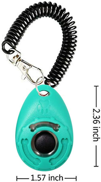 OYEFLY Dog Training Clicker with Wrist Strap Durable Lightweight Easy to Use, Pet Training Clicker